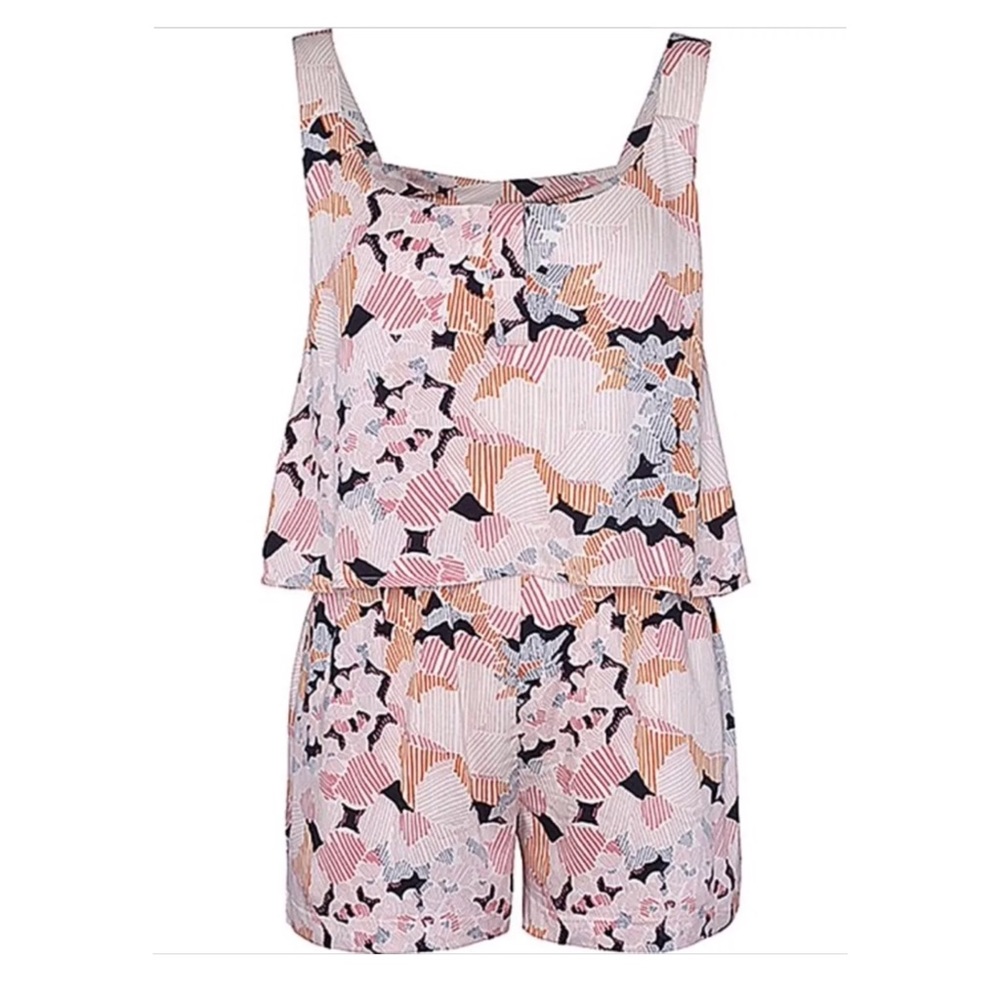 🪷Olive & Oak 2 piece! SET 6/8 L fits small Medium tank shorts! Floral NWT!HP 🥳